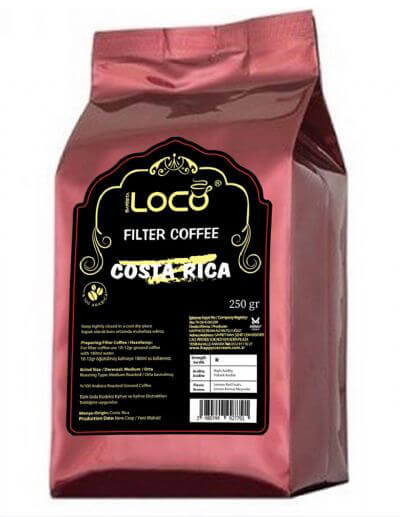 Barista Loco Costa Rica Filtre Kahve