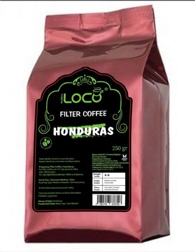 Barista Loco Honduras Filtre Kahve 250 gr.