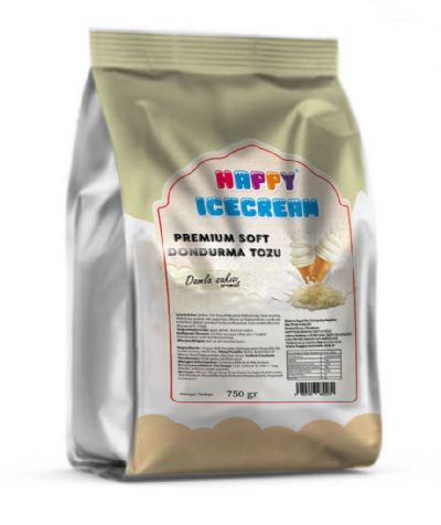 Happy Icecream Premium Soft Damla Sakızı Dondurma Tozu