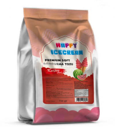 Happy Icecream Premium Soft Karpuz Dondurma Tozu