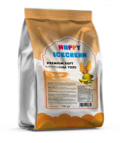 Happy Icecream Premium Soft Mango Dondurma Tozu