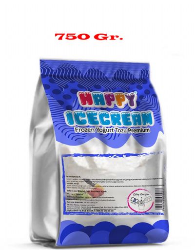 Happyicecream Frozen Yoğurt Tozu Premium 750g